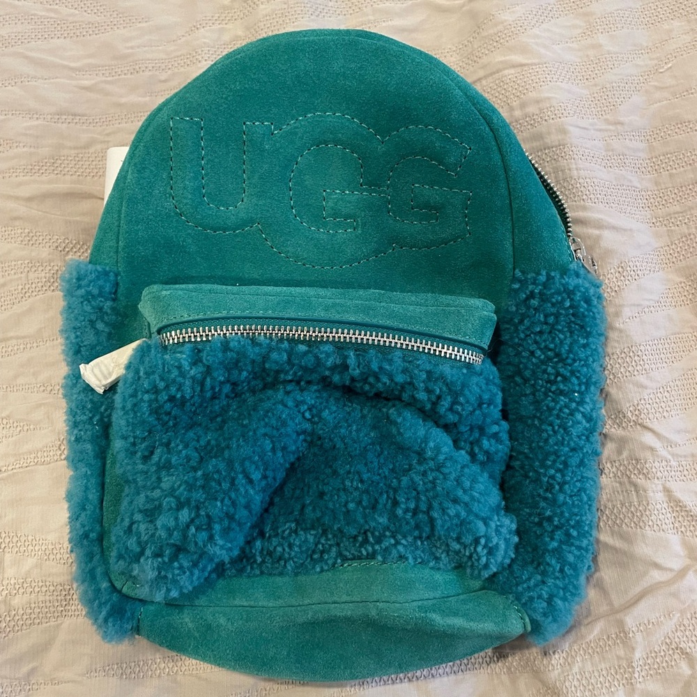 Ugg suede Sherpa backpack